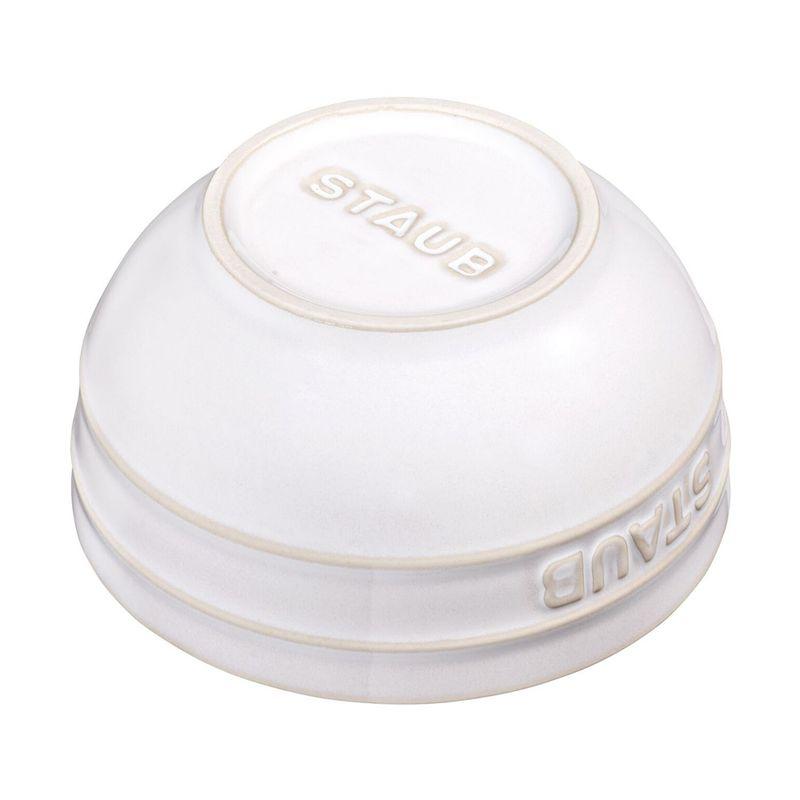 Staub Ceramic Round Bowl 12cm (Ivory White)