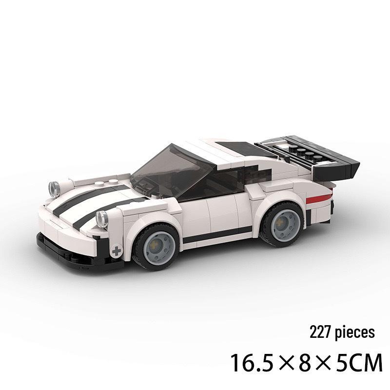 

Porsche 911 Turbo Model Building Blocks, Compatible with LEGO