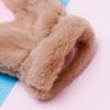 Fluffy Full Finger Windproof Autumn Winter Paw Mittens Cat Claw Gloves Anime Cosplay Gloves Plush