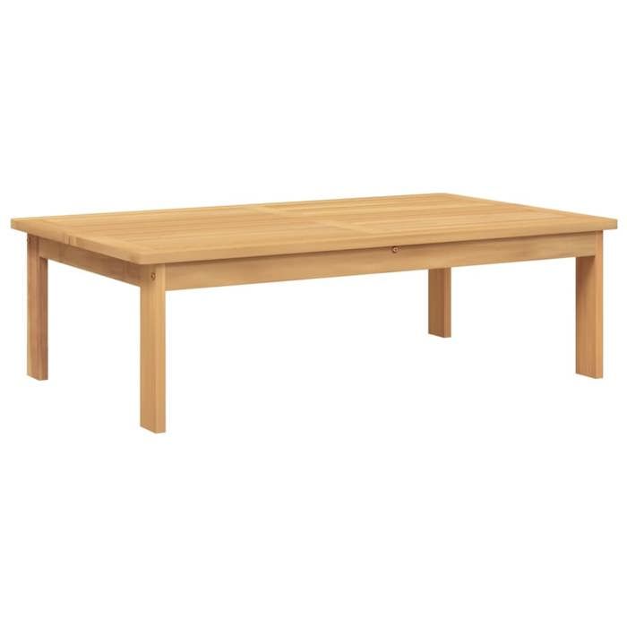 VidaXL Garden Table 100x60x30 Cm Solid Acacia Wood, Outdoor Table, Garden Furniture, Patio Furniture, Table of 365851