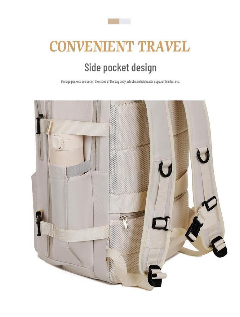 Business-Laptop-Rucksack mit großer Kapazität, Schuhfach, Trocken-/Nass-Trennung, für Outdoor-Reisen & Pendeln