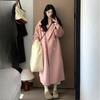 Korean-Style Woolen Outer Wear for Women Autumn Winter High-Quality Thickened Versatile High-End Woolen Coat