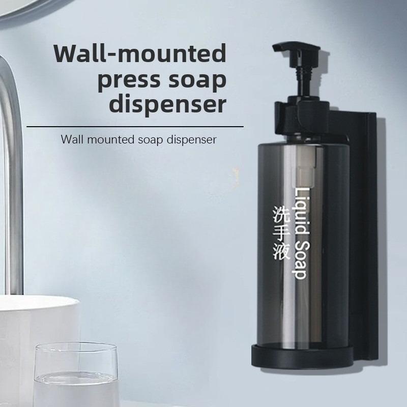 Wall - Mounted Shampoo & Body Gel Dispenser Set Shampoo Conditioner Soap Dispenser for Bathroom & Hotel,ABS Bathroom Accessories