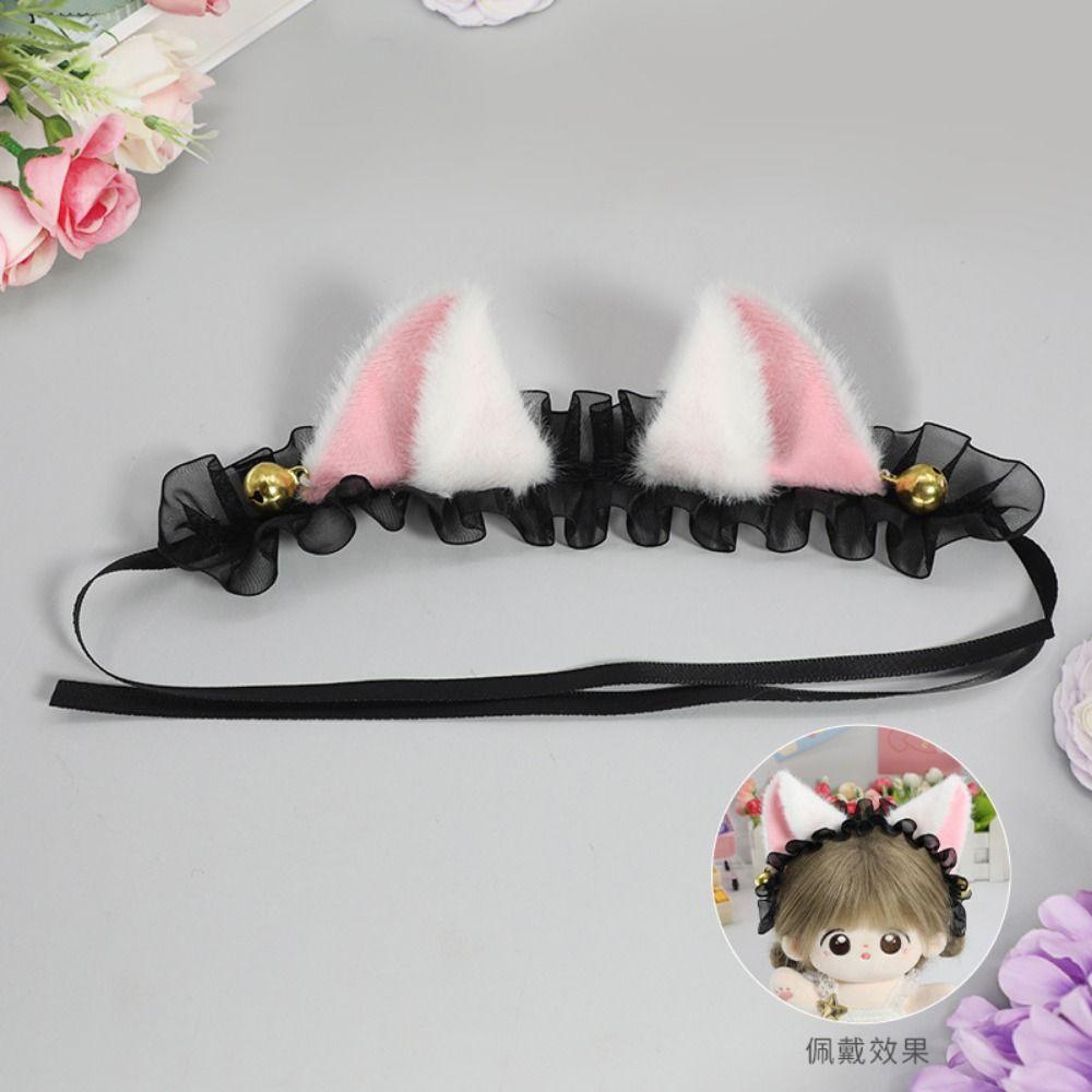 Cute Animal Ear Cotton doll headwear Hairband Lolita Doll Cat Ears hairband  Costume Changes