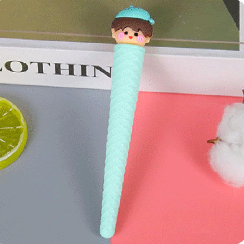 1 Piece Cute Gel Pen Creative Ice Cream Lovely Cartoon Gel Pen Office School Stationery Supplies
