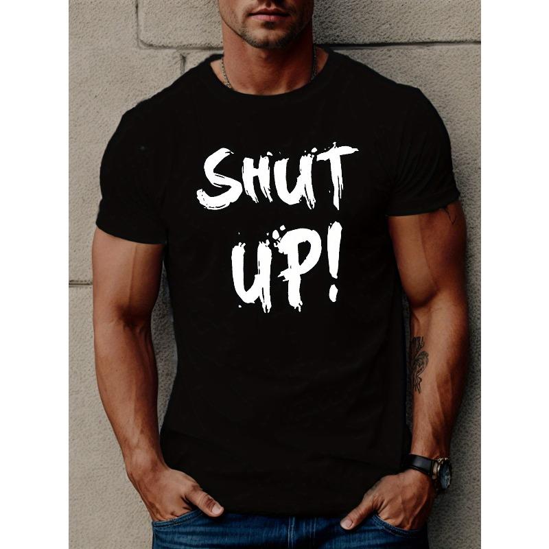 

European Size Men s Casual Short Sleeve T-Shirt with Geometric Print - Breathable Polyester, Round Neck, Machine Washable - Perfect for Summer 4XL чорний