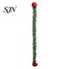 Lifelike Christmas Greenery 11.8 Inch Garland Ties for Banister Bells, Decorative Twist Ties, Reusable Indoor Party Ornament Wall Artificial