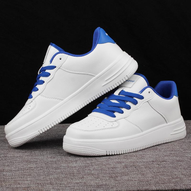 Frühling Luftwaffe Low Top Nein. 1 Kleine Weiße Schuhe Herrenschuhe Vielseitig Sommer Atmungsaktiv Lässige Board-Schuhe Paar Höhenverstärkende Schuhe 22031