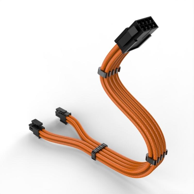ATX12V CPU Power Cable Extension Sleeved Power Cable 8Pin CPU Power Extension Cable for Enhances Compatibility 300mm