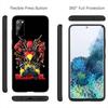 Cover for iPhone 17 16 15 Xiaomi Poco Redmi Note 14 13 12 11 Pro Max 9 16e Samsung Galaxy S25 S24 S23 OPPO Huawei Wolverine Anime Deadpool Phone Case