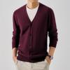 Pierre Cardin Men's V-Neck Knitted Cardigan