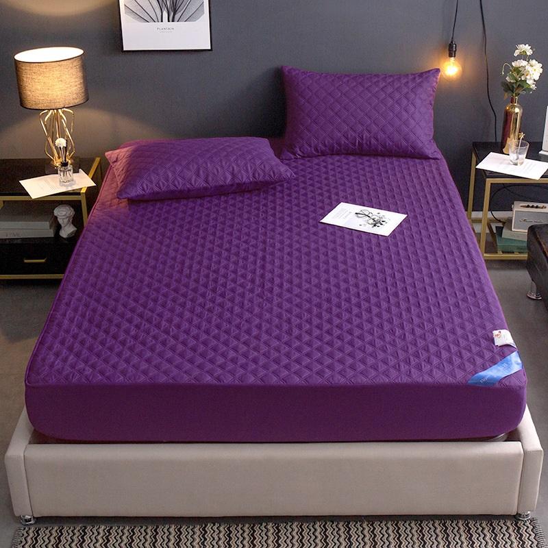 

Водонепроницаемый хлопковый чехол для кровати, однотонный, утолщенный, чехол для матраса Simmons, нескользящий защитный чехол, чехол для подгузника 90*200cm