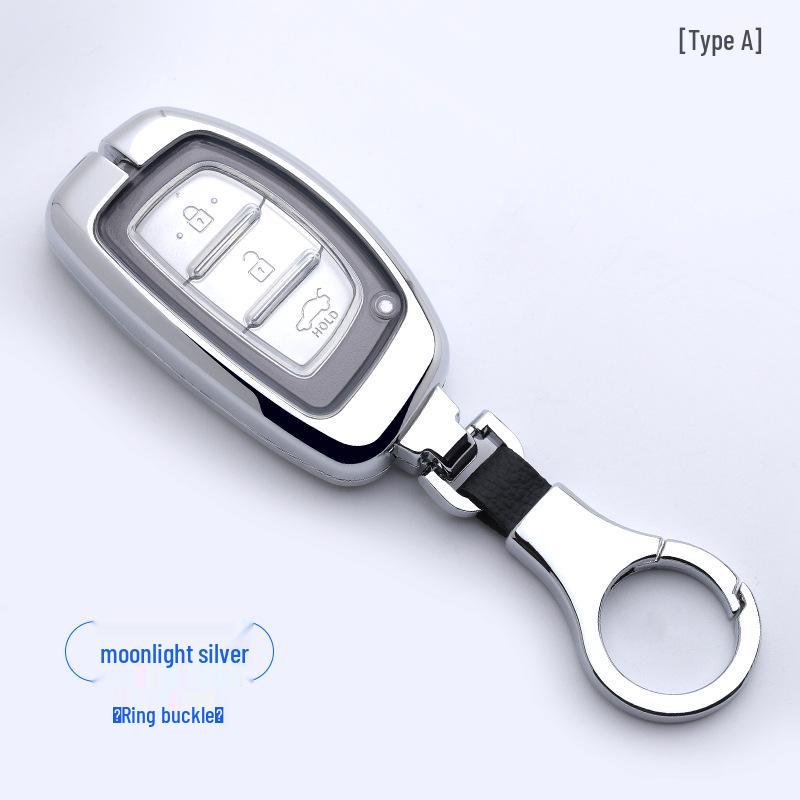 Hyundai 2019 Fiesta ix35 & All-New Santa Fe Key Cover with Buckle