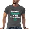 i dont need chatgpt my wife knows everything TShirt t shirt Unisex casual Unisex t shirt heavy cotton TShirt