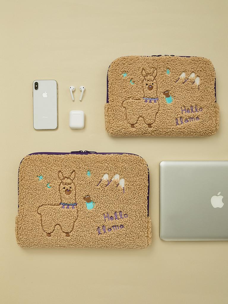 Tabletalk Ipad 13 Laptop Pocket Pouch_Dumble Lama (Ipad 13)