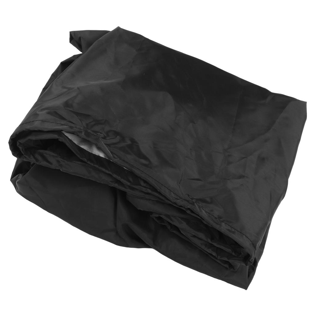  BBQ Gas Grill Cover, Heavy Duty Polyester Watertight Grill Cover for Outdoor Round Shape Gril with PU Coating, Double Sewing and   Tie 
