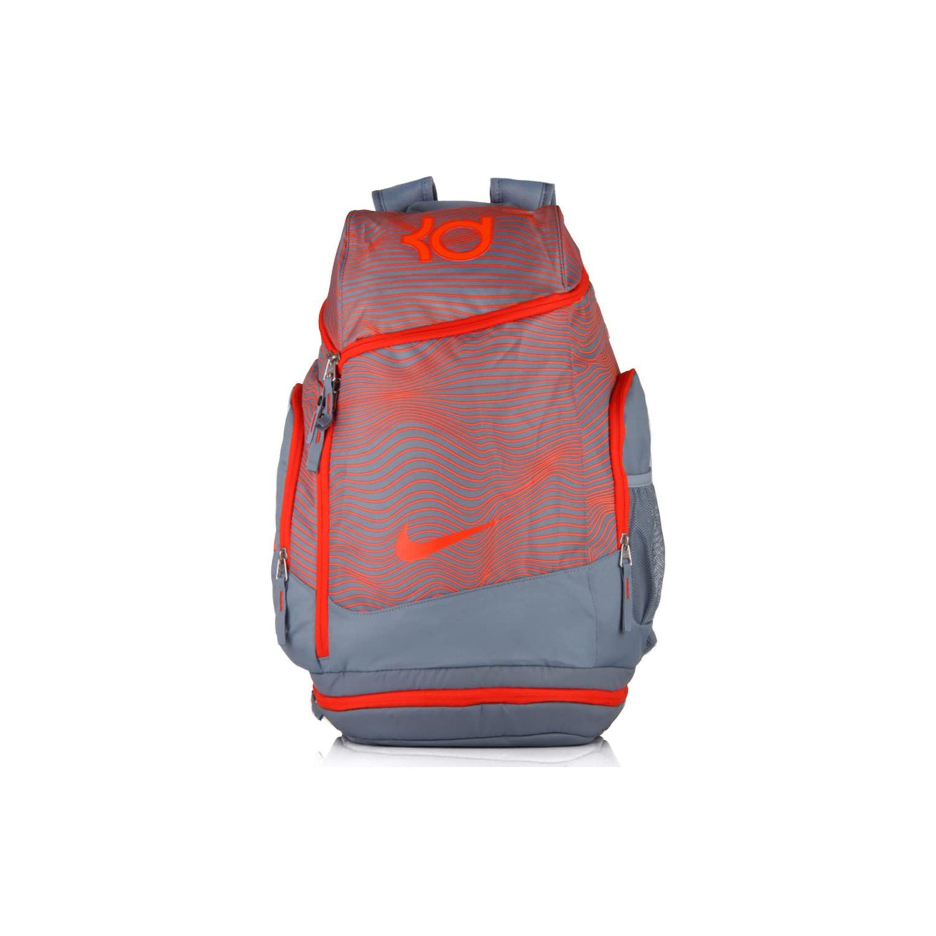 

Nike Orange Striped Air Cushion Shoulder Storage Bag Independent Shoe Bag Polyester Sports Backpack Men Backpack Gray BA4853-078 Striped Gray
