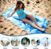 1PC Blue Whale Pattern Beach Towel for Family Stuffs Friends Gifts Quick-Dry Sand Free For Bath Yoga Beach Camping Swimming GYM