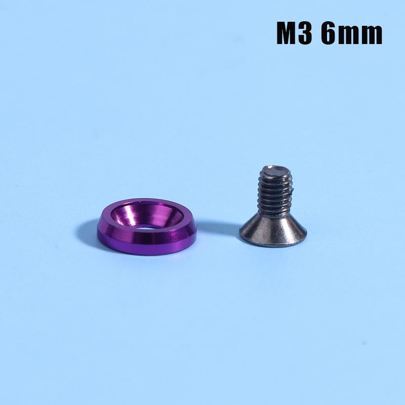 1Pc M3 6#32 6Mm 8Mm Screw +1 Washers Computer Pc Case Beautification Screws For Motherboard Power Supply Graphics Card
