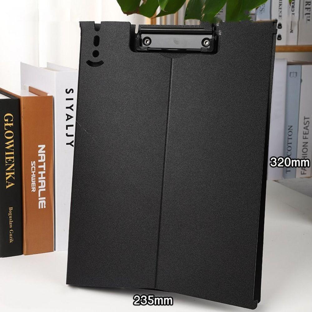 Writing Pad Stand File Folder Folding Paper Display Stand Briefcases A4 Board Clip Folder  Shelf