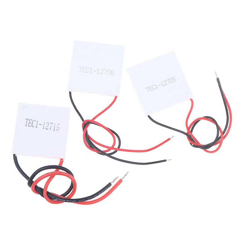 Tec1-12705 12706 Tec1-12715 Termoelektrický chladič Peltier 40*40mm 12V Polovodičový chladicí prvek Modul