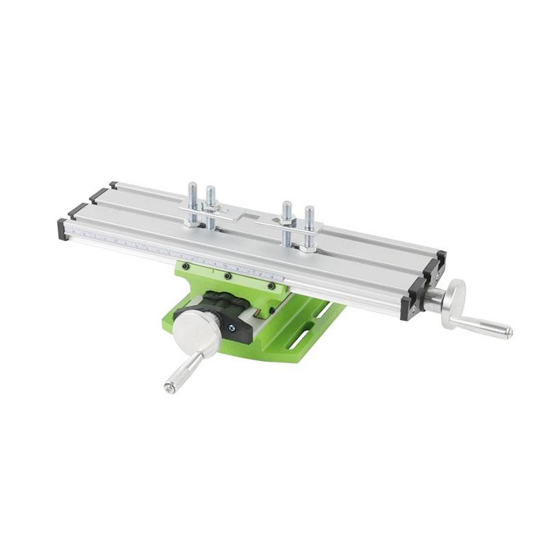 Multifunctional Cross Workbench Milling Machine Bench Drill Vise Fixture Worktable Adjust Coordinate Cross Workbench for Drill