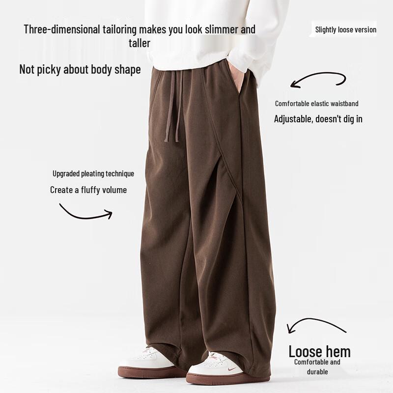 Warrior Men's Chenille Straight-Leg Track Pants