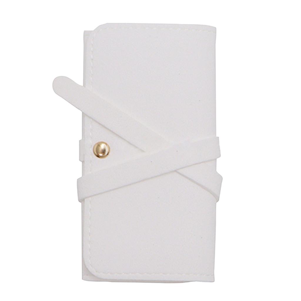 Thickened Microfiber Jewelry Bag Multifunctional Earring Ring Storage Roll Bag Portable Jewelry Bag
