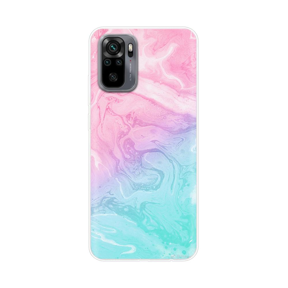 For Xiaomi Redmi Note 10S Case Note 10 Silicone Soft TPU Back Cover For Xiaomi Redmi Note 10 Pro Note10 S Phone Cases Coque Bags