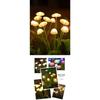 Solar Powered 6/8/10 LED Jellyfish Mushroom Lights, Garden Landscape Lights, Outdoor Lawn Lights, Holiday Garden Decorative Lights