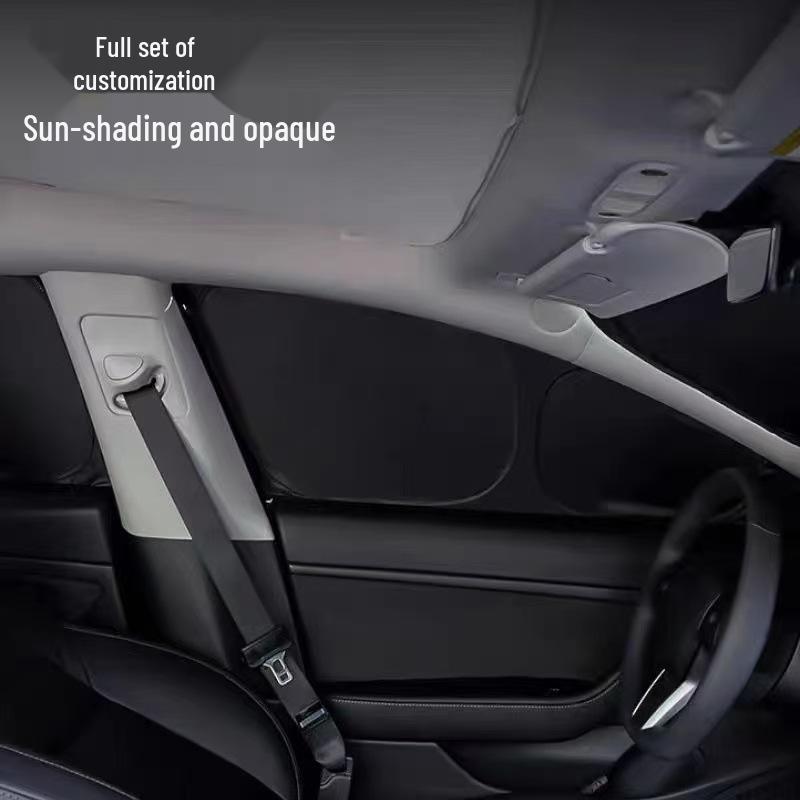 Jiangling Motors Sunshade: Thickened Anti-Peeping Side Window Blackout Board for Outdoor Camping