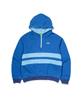 Mnp Logo Half Zip Hoodie - Blue