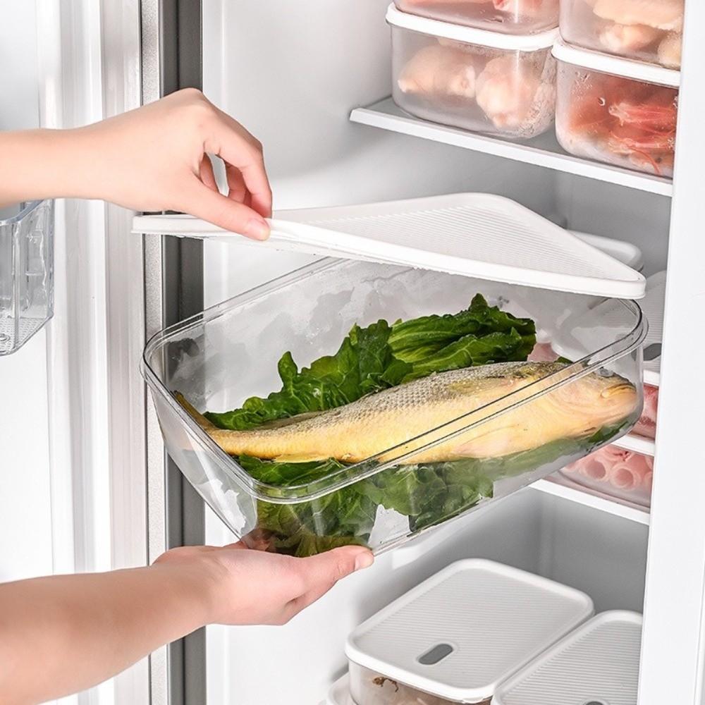 Food-grade Refrigerator Storage Boxes Sealed Design Snack Storage Boxes Food Preservation