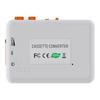 Cassette Tape Player Recorder Portable USB Cassette to MP3 Converter with Headphone White