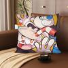 1Pc Popular Animation C-Cuphead S-Show Pillow Case Fashion Square Pillowcase Bedroom Sofa Room Ins Decoration Leisure