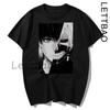 Tokyo Ghoul Kaneki Ken Eyes Japanese Anime Print T Shirt Men Women Streetwear Harajuku Couple