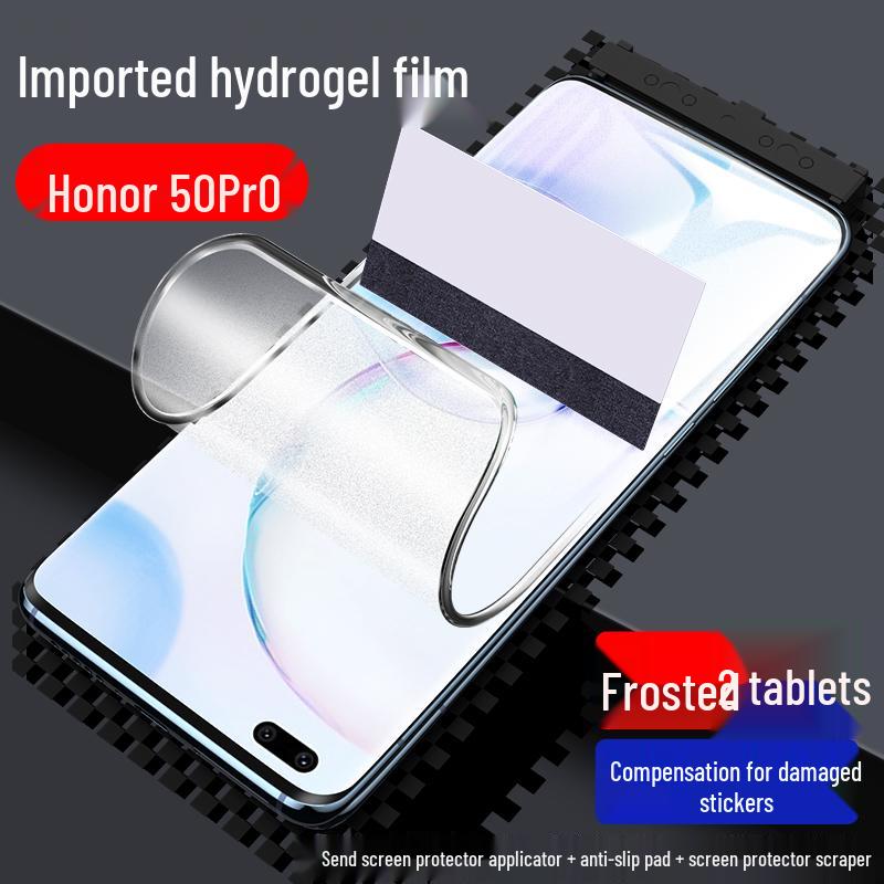 Hydrogel & Tempered Screen Protector for Honor 50, 50 Pro, & 50 SE - Full Coverage