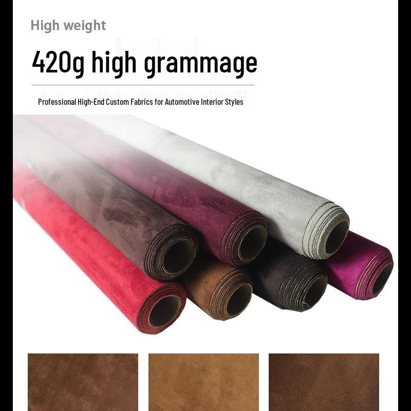 High-Quality Suede for Car Seat and Roof Modifications - Durable, Fast Shipping, Strong Color Fastness
