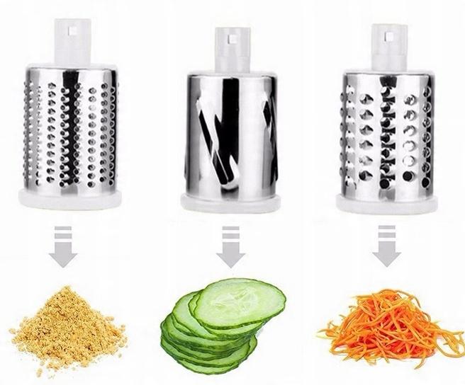 Krajalnica Szatkownica Tarka Ręczna Maszynka Do Warzyw Tarcia Wkłady