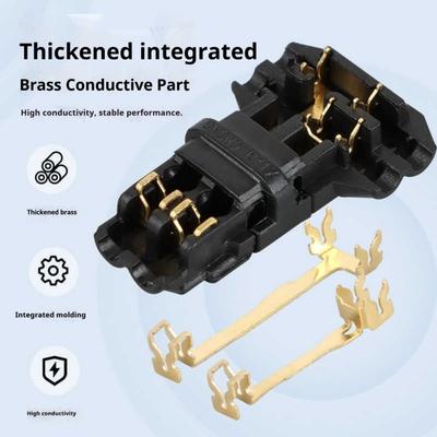 10/20Pcs Low Voltage Wire Connector 3 Way 2 Pin T Tap Wire Connectors Solderless No Stripping LED Strip 20-24 AWG Wire Connectors