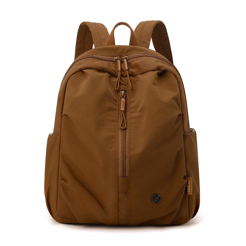 

Fashionable Outdoor Sports Mountaineering Bag Lightweight Casual Versatile Backpack Solid Color Simple Travel Student School Bag Small