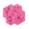 4 Cells Bee Shaped Silicone Fondant Molds Baking Moulds Clay Mould Cake Decorating Tools Cake Decor Candy Jewelry Moulds
