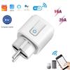 WiFi Smart Socket: EU Standard, APP Remote Control, Timer, Alexa Voice Support, 16A.