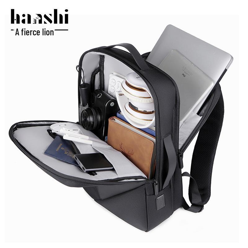 High-End Waterproof Backpack - Stylish Business & Travel Bag for Men and Women