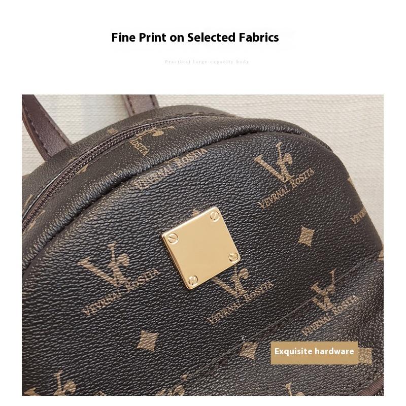 Tooxika Printed Backpack Two-piece Ladies Bag Girls Backpack