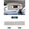 Makeup Mirror Cover Sun Visor Cover Dual Card Slots