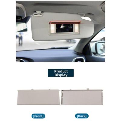 Makeup Mirror Cover Sun Visor Cover Dual Card Slots