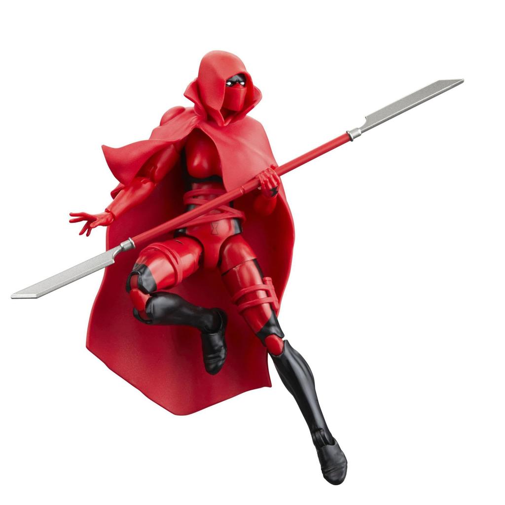 Hasbro Marvel Legends Series Red Widow Comics Collectible 6-inch (15cm) Action Figure with Build-A-Figure Parts, F9076, Authentic