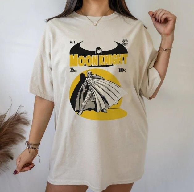 

Футболка в ретро-стиле «Лунный рыцарь» M