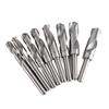 8pcs Round Shank Twist Drill Bit Set Polished Surfaces Drill Bits Kit  Workshop Use